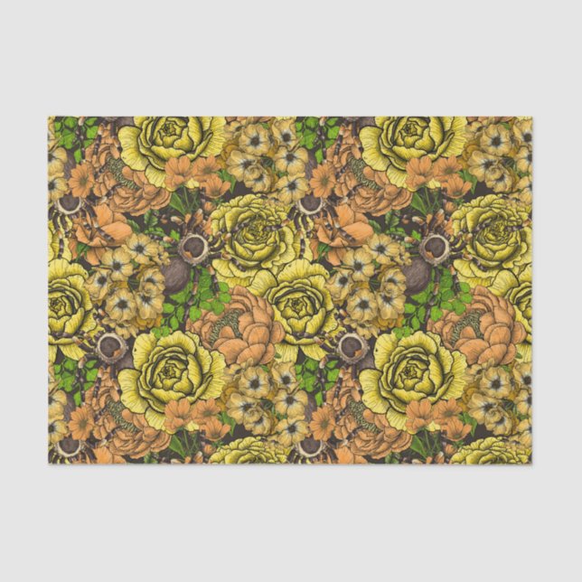 Papel De Seda Jardim Tarantula 1 (Frente )