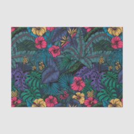 Papel De Seda Jardim tropical