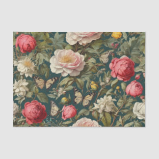 Papel De Seda Jardim Vitoriano