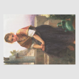 Papel De Seda Jarro quebrado William-Adolphe Bouguereau