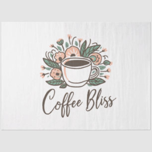 Papel De Seda Java Joy Ephemera-Espresso Elegance Ephemera