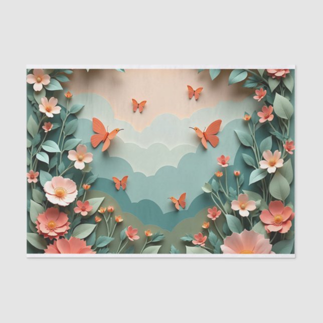 Papel De Seda Java Joy: Quebra de Tecido Cafeinado para o Café L (Frente )