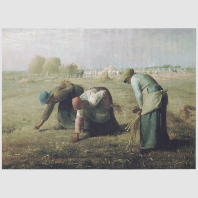 Papel De Seda Jean-Francois Millet, 1857 (Frente )