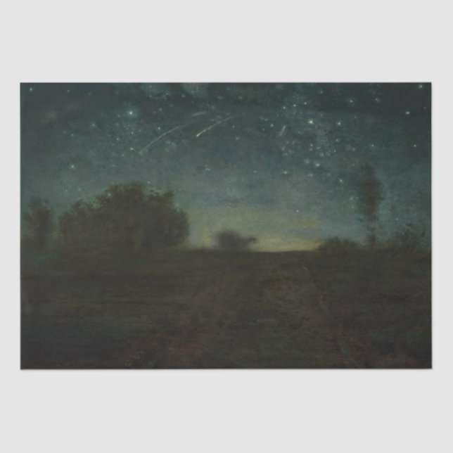 Papel De Seda Jean-Francois Millet - Starry Night (Frente )
