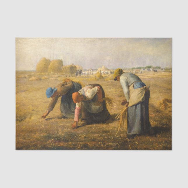 Papel De Seda Jean-Francois Millet - The Gleaners (Frente )