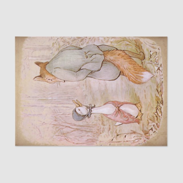 Papel De Seda Jemima Puddle Duck (Frente )