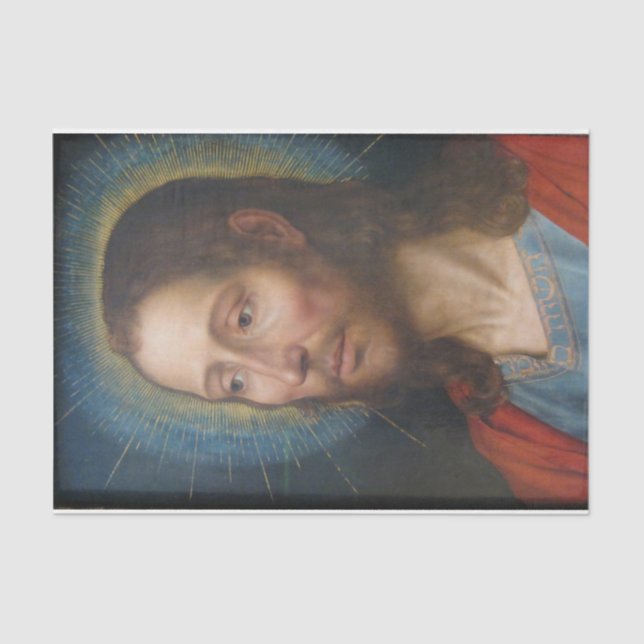 Papel De Seda Jesus Cristo (por Quentin Metsys) (Frente )