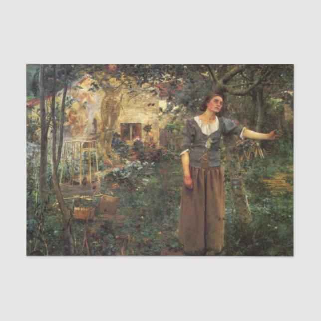 Papel De Seda Joana d'Arc por Jules Bastien-Lepage (Frente )