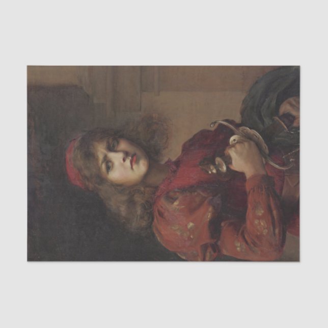 Papel De Seda Joana d'Arc Tissue Paper Decoupage (Frente )