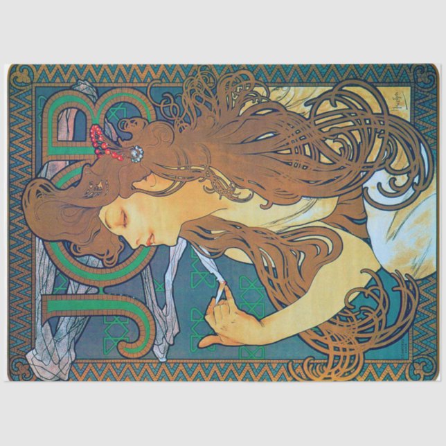 Papel De Seda JOB, Mucha (Frente )