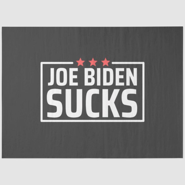 Papel De Seda joe Biden Sucks (Frente )