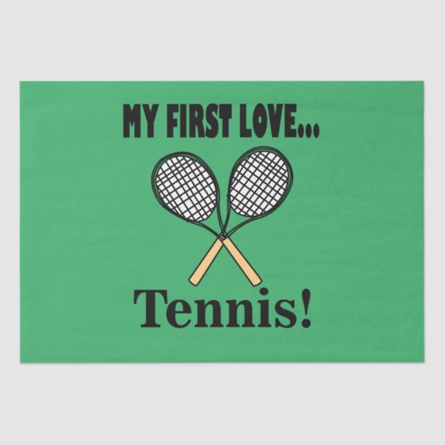 Papel De Seda Jogador Tênis tênis (Frente )