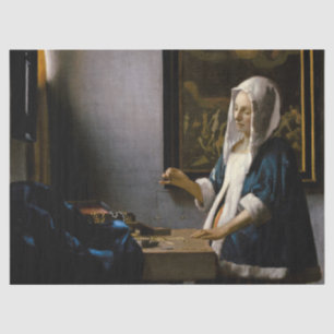 Papel De Seda Johannes Vermeer - Mulher Equilibrando