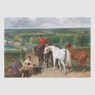 Papel De Seda John Frederick Herring | Exercising Royal Horses