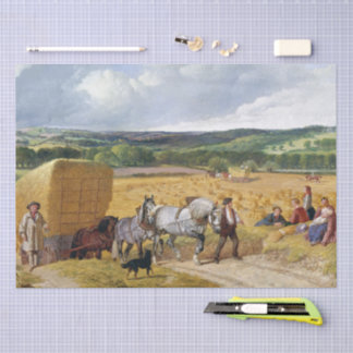 Papel De Seda John Frederick Herring | The Harvest (1857)