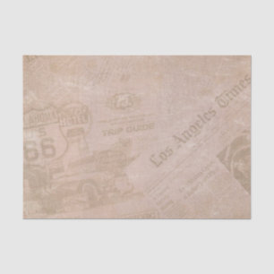 Papel De Seda Jornais velhos