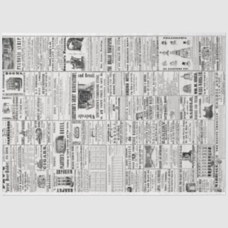 Papel De Seda Jornal Vintage Notícias sobre a desvinculação de p