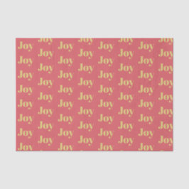 Papel De Seda Joy Christmas Tissue Paper