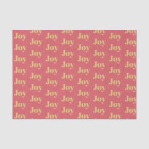 Papel De Seda Joy Christmas Tissue Paper