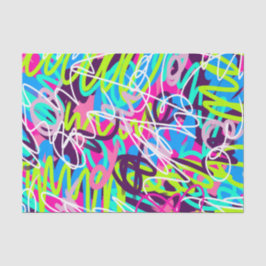 Papel De Seda Joyful Colors Modern Abstrato