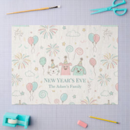 Papel De Seda Joyful New Year’s Eve Party 2026 