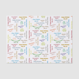 Papel De Seda Julho, 20 Aniversário