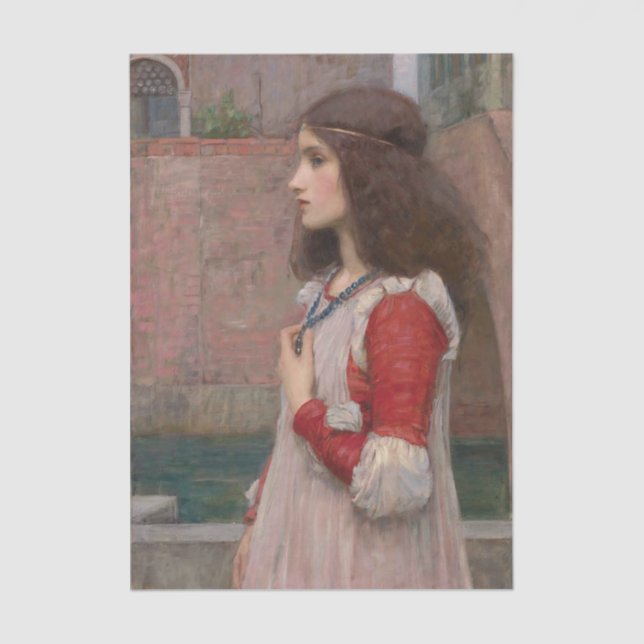 Papel De Seda Julieta de John William Waterhouse (Frente )