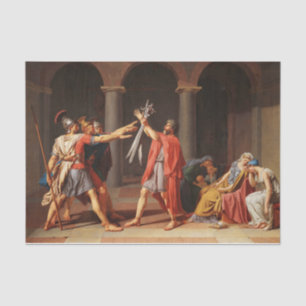 Papel De Seda Juramento do Horácio por Jacques-Louis David