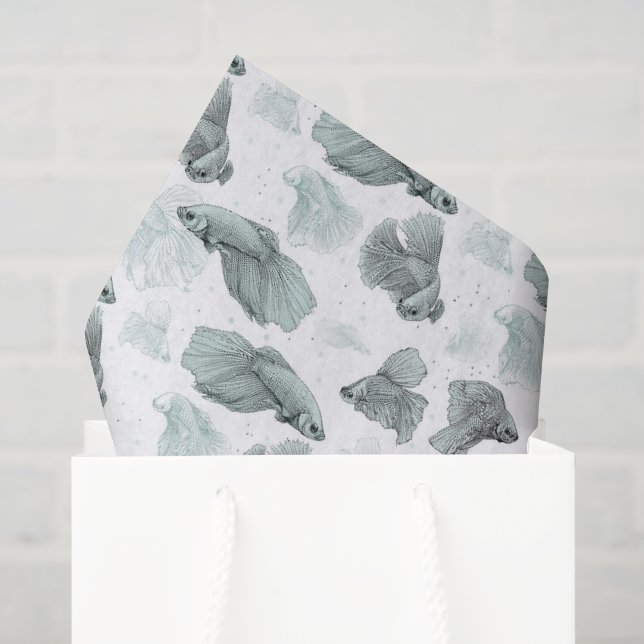 Papel De Seda Kampffisch (Sacola de presentes)