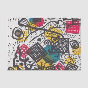 Papel De Seda Kandinsky Small Worlds V Abstrato Classic