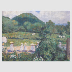 Papel De Seda Károly Ferenczy - Piquenique em Maio (Dia de Verão