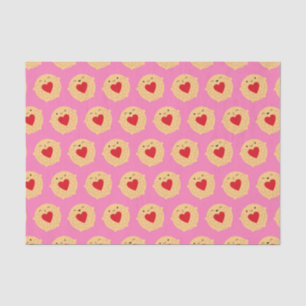 Papel De Seda Kawaii Jammie Dodger Biscuits