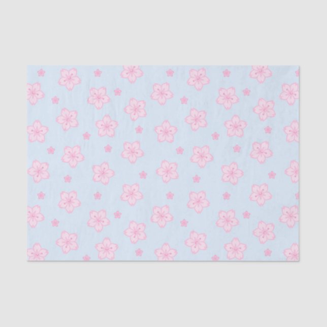 Papel De Seda Kawaii Sakura Cherry Blossoms (Frente )