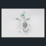 Papel De Seda Kehond Christmas Snowman Painting Dog Art<br><div class="desc">Retrato original de cachorro de Snowman de Natal Keeshond, pintura original. Nós especializamos-nos em arte original engraçada e engraçada. Comprar isto para si mesmo ou como um presente de excelente para os vossos amigos adoráveis de Keeshond. Seja criativo - clique em PERSONALIZAR para adicionar/remover/alterar texto, redimensionar a imagem, alterar cores...</div>