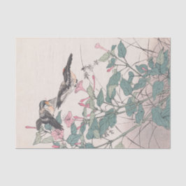 Papel De Seda Keinen Kachō Gafu, Pl.23, por Imao Keinen