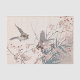 Papel De Seda Keinen Kachō Gafu, Pl.27, por Imao Keinen