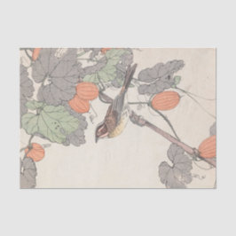 Papel De Seda Keinen Kachō Gafu, Pl.38, por Imao Keinen