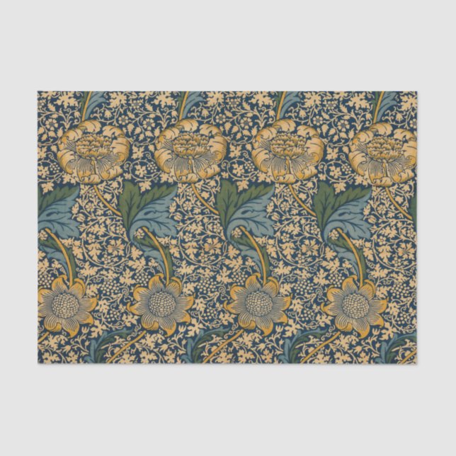 Papel De Seda Kennet, por William Morris (Frente )