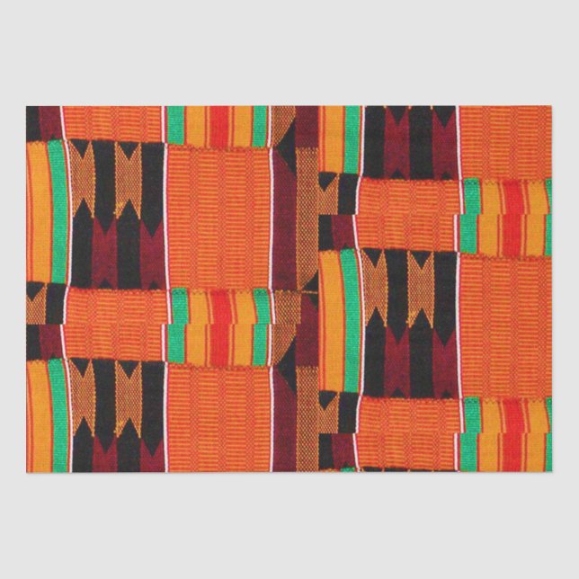Papel De Seda Kente Cloth (Frente )
