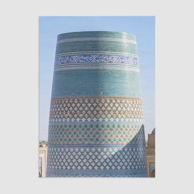 Papel De Seda Khiva, Uzbekistan, Asia - Unfinished Kalta Minor (Criador carregado)