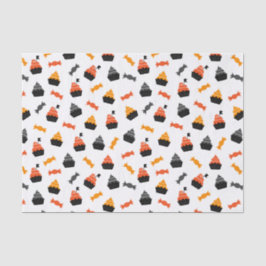 Papel De Seda Kids Halloween Party Candy Cupcakes