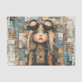 Papel De Seda Kids Steampunk III
