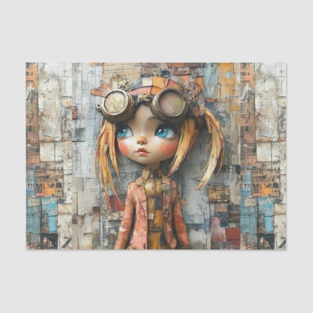 Papel De Seda Kids Steampunk IV (Frente )