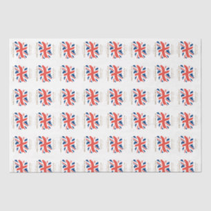 Papel De Seda King Charles III Union Jack Flag