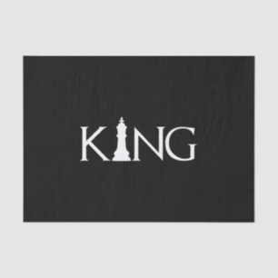 Papel De Seda King Chess Piece Halloween Figurume Chess Lover