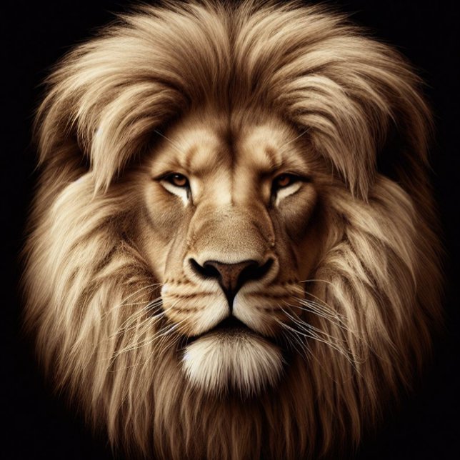 Papel De Seda King of The jungle - King Lion Decoupage Paper (Criador carregado)