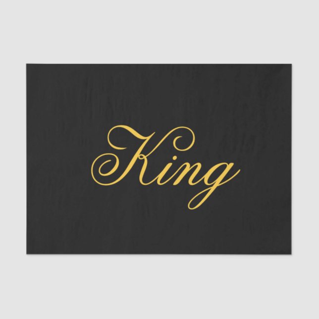 Papel De Seda King Tissue Paper (Frente )