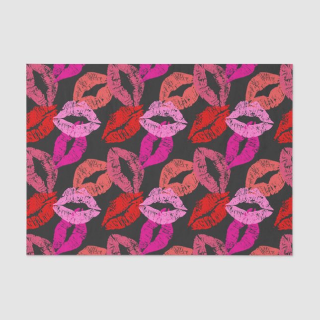 Papel De Seda Kiss Mark (Frente )