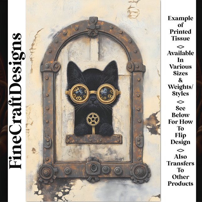 Papel De Seda Kitten Preto Pega Através da Dissociação AP1 Burac (Criador carregado)