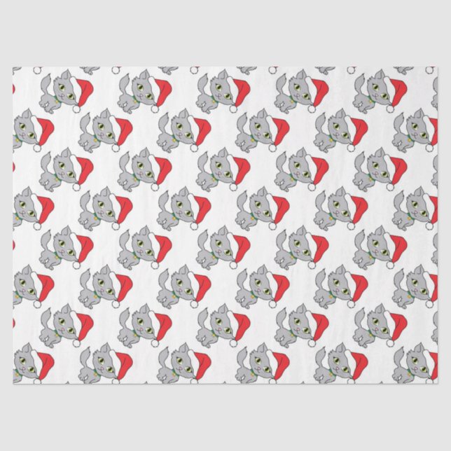 Papel De Seda Kittens Natal (Frente )